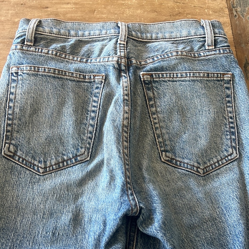 Reformation Blue Straight Leg Jeans - Picture 4 of 6